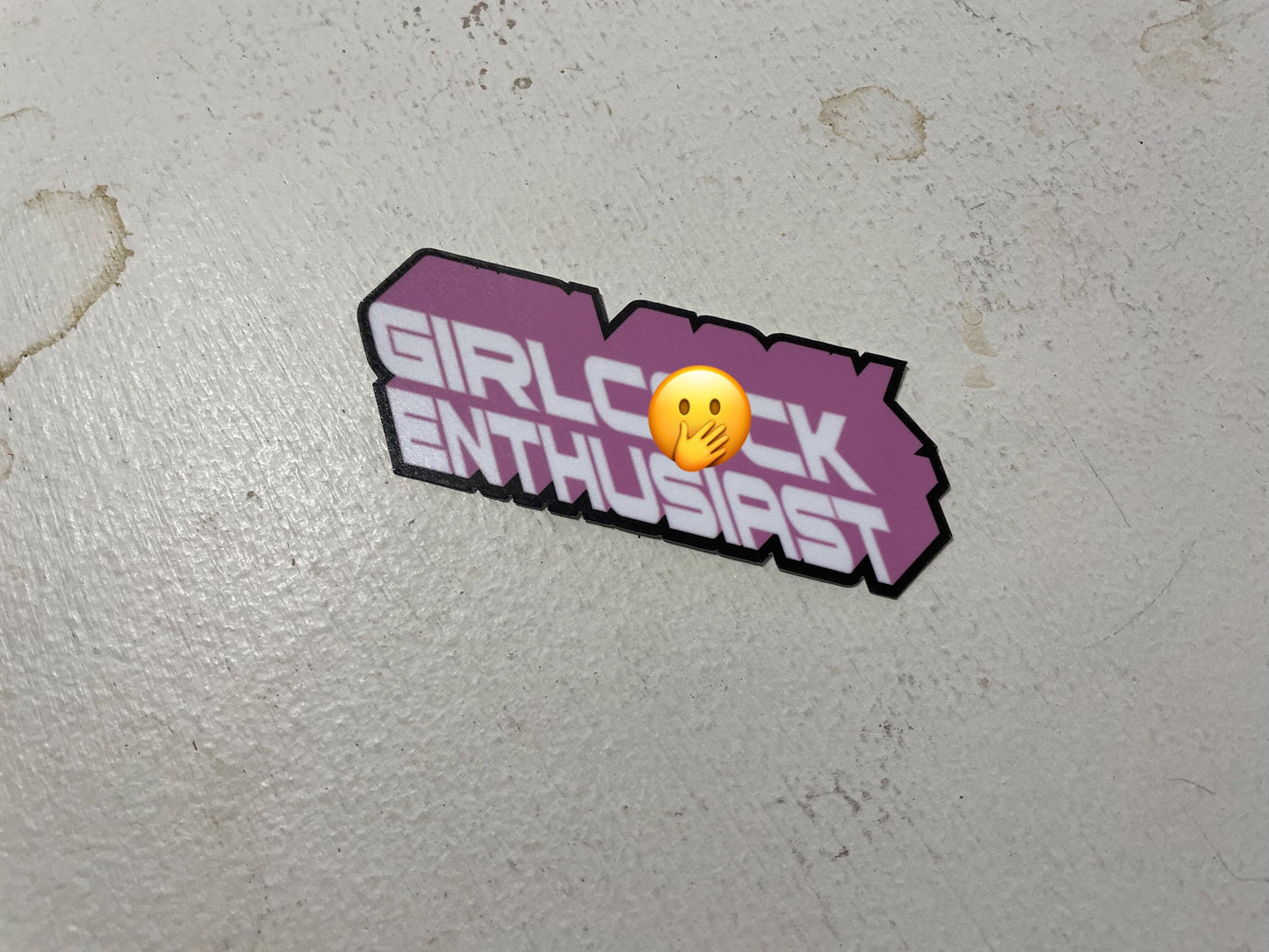 Girl Appendage Enthusiast lgbtq sticker