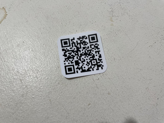 Rickroll QR Code prank sticker