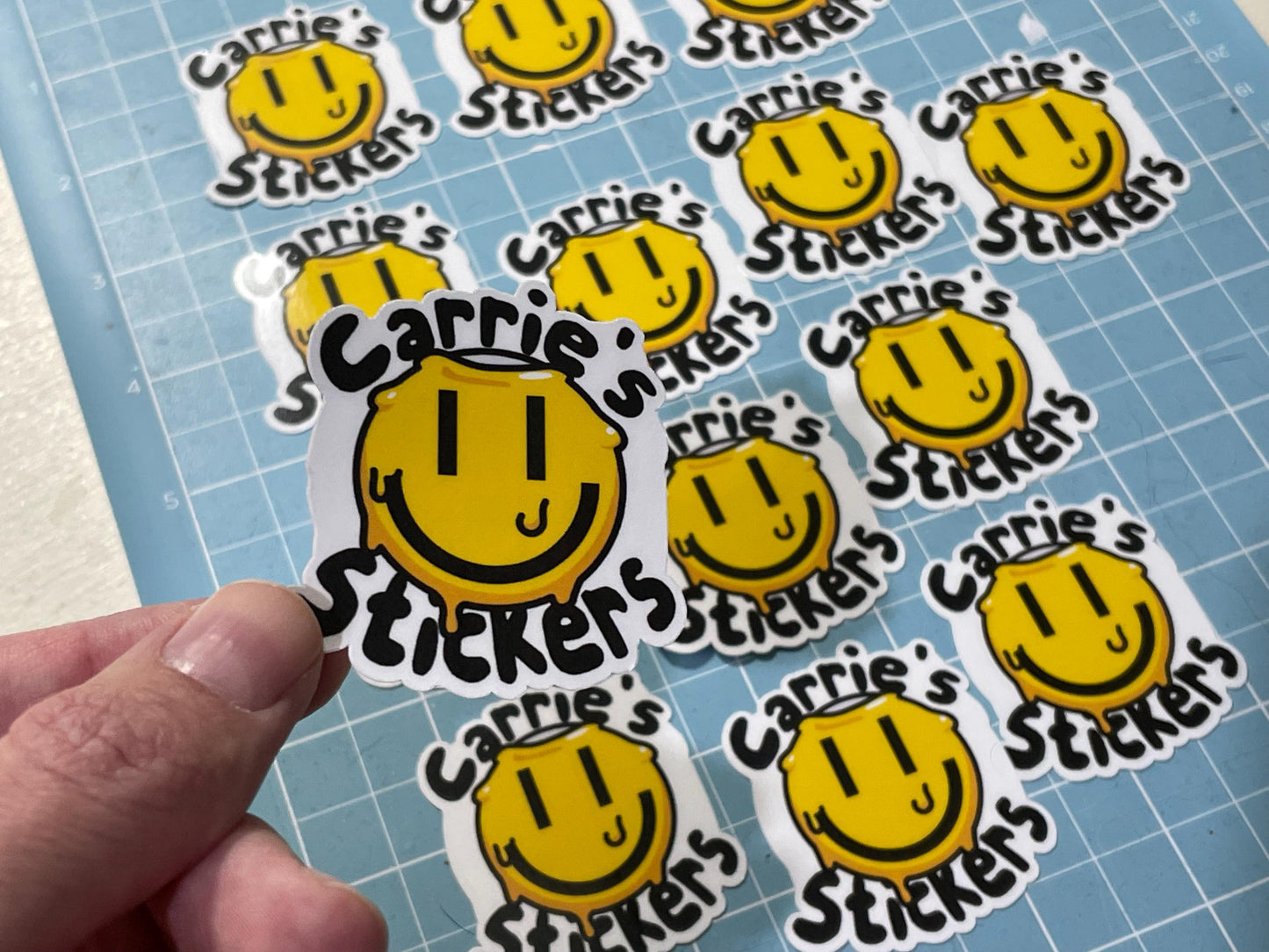 Carrie's Stickers Logo Sticker